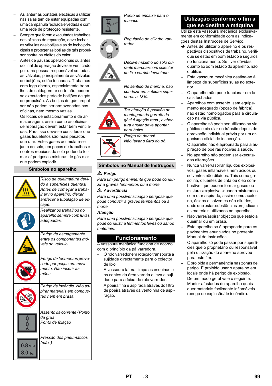 Karcher KM 150-500 LPG User Manual | Page 99 / 457