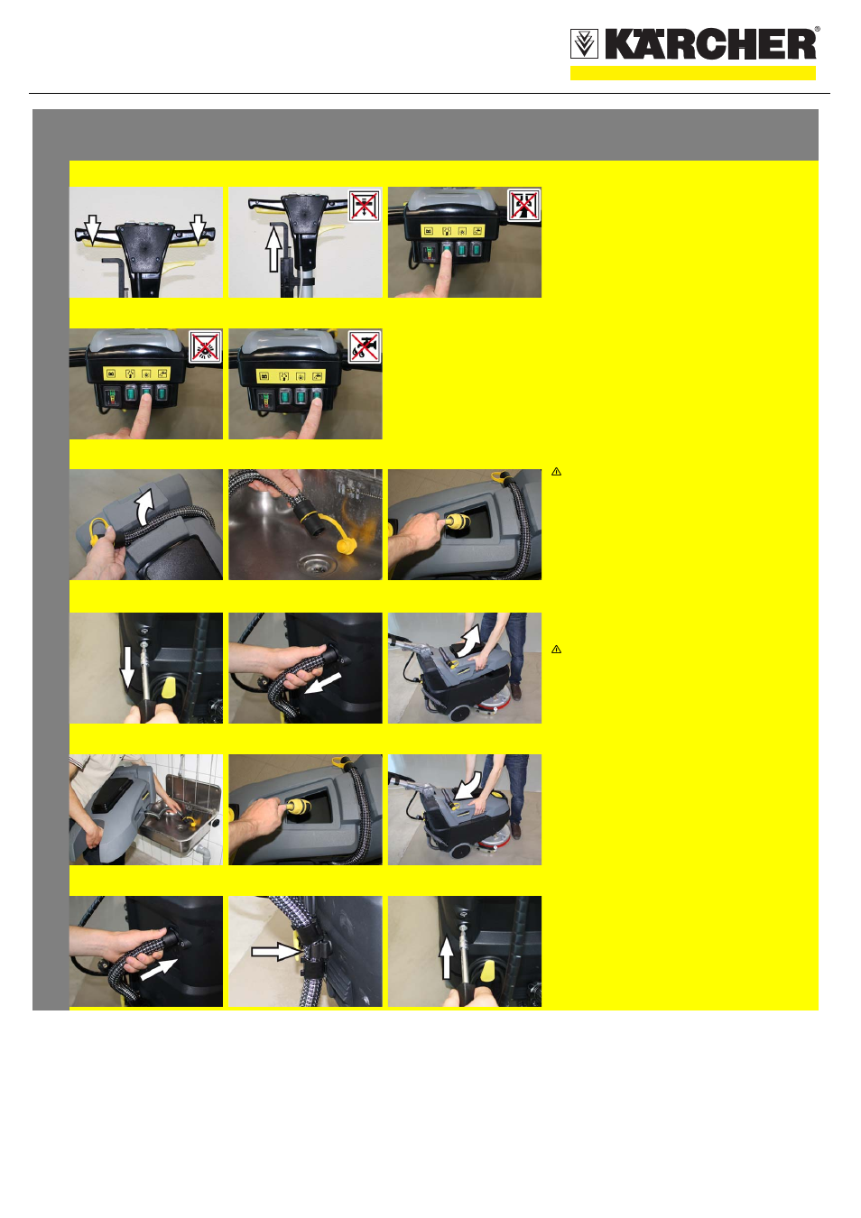 Quickstart, Finish operation | Karcher BD 40-12 C Bp Pack User Manual | Page 2 / 5