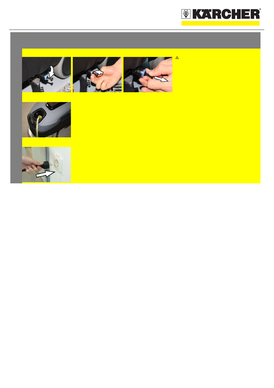 Quickstart, Finish operation | Karcher BD 40-12 C Bp Pack User Manual | Page 3 / 5