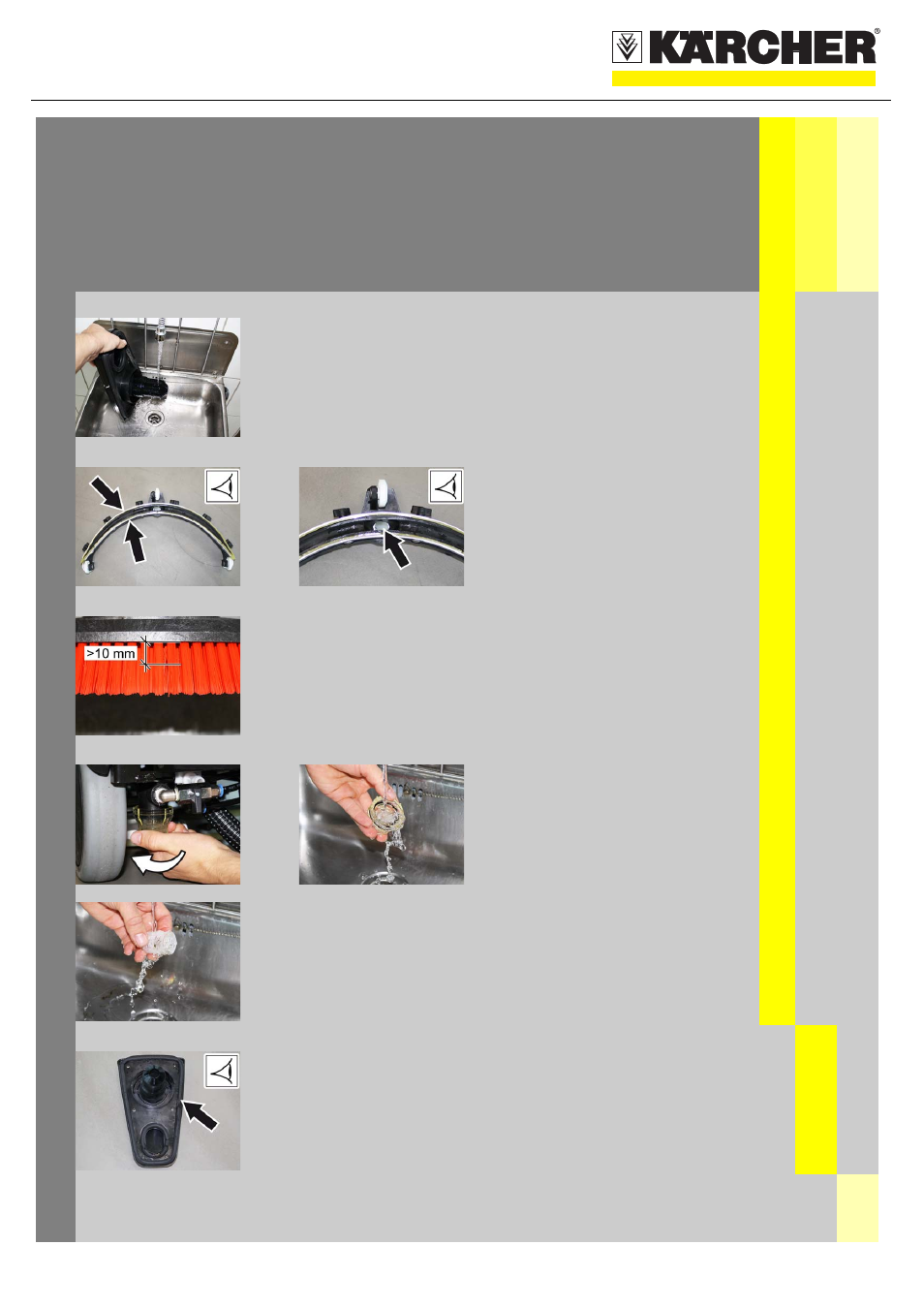 Quickstart, Maintenance and care | Karcher BD 40-12 C Bp Pack User Manual | Page 4 / 5