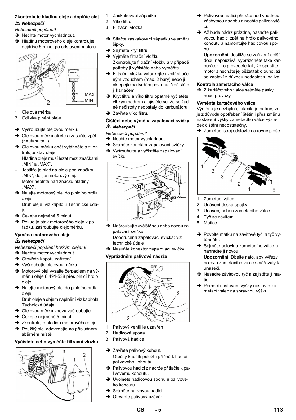 Karcher KM 80 W P User Manual | Page 113 / 196