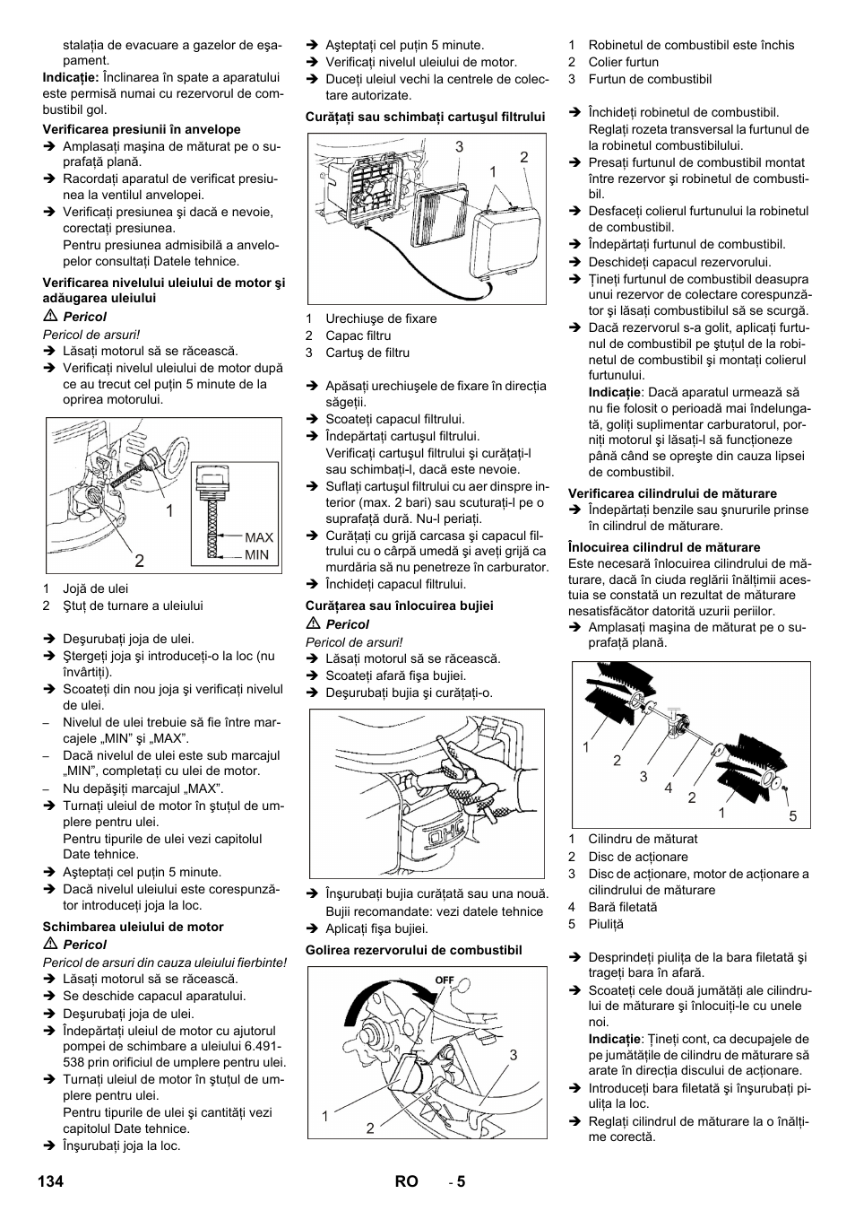 Karcher KM 80 W P User Manual | Page 134 / 196