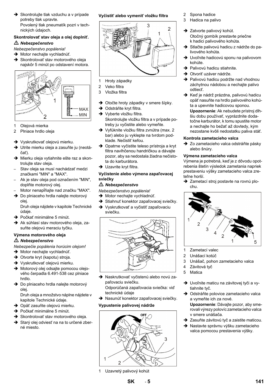 Karcher KM 80 W P User Manual | Page 141 / 196