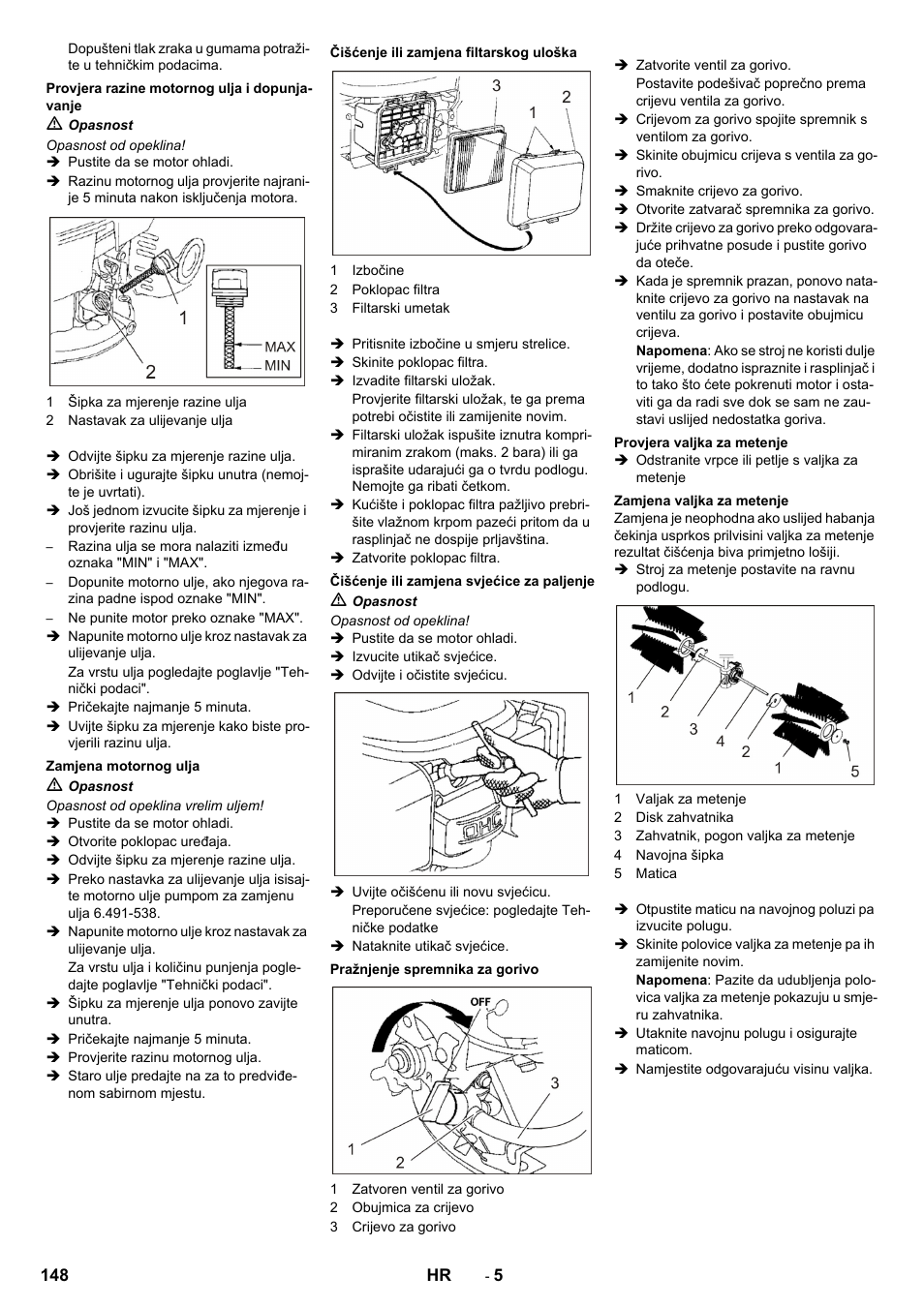 Karcher KM 80 W P User Manual | Page 148 / 196