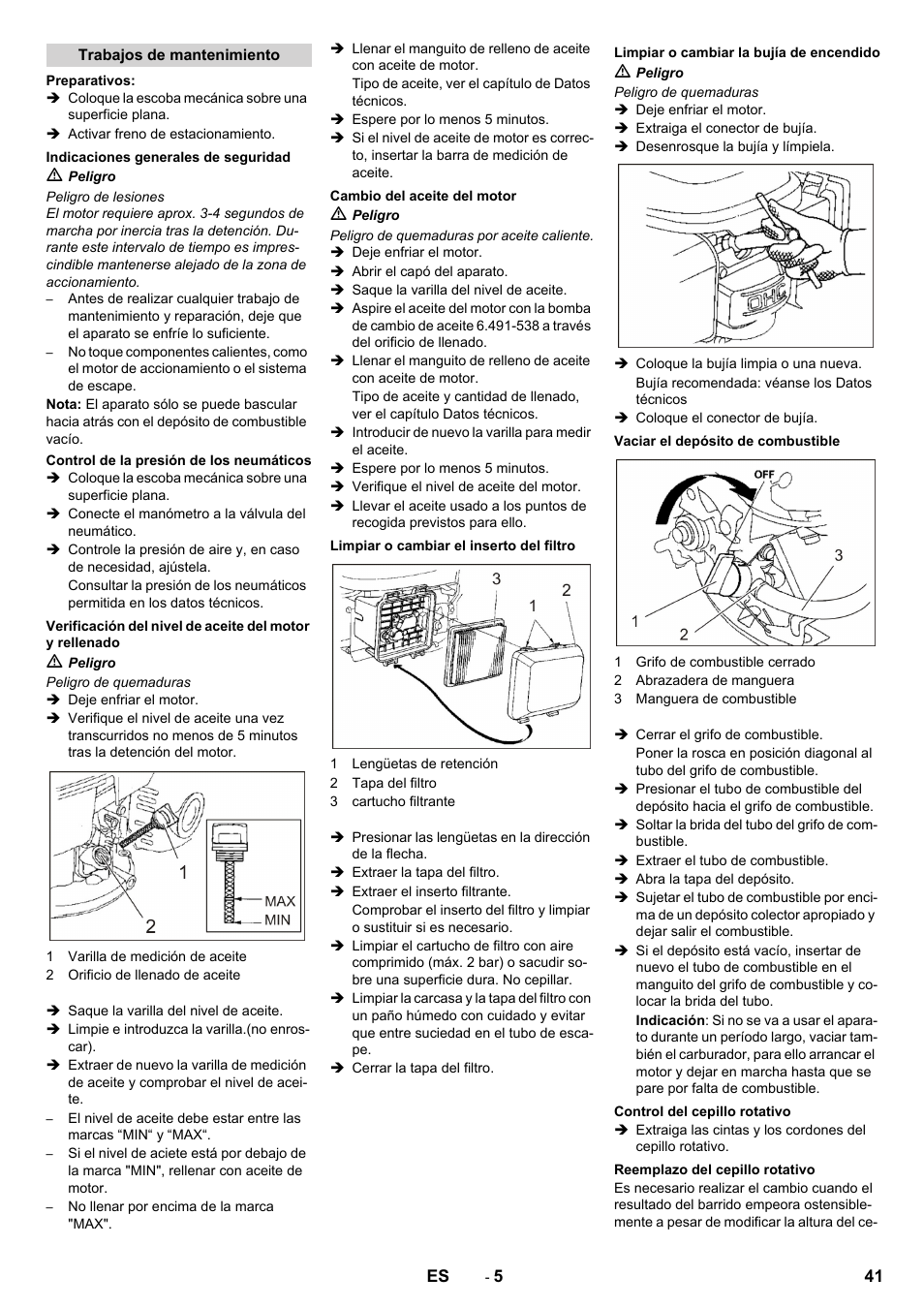 Karcher KM 80 W P User Manual | Page 41 / 196