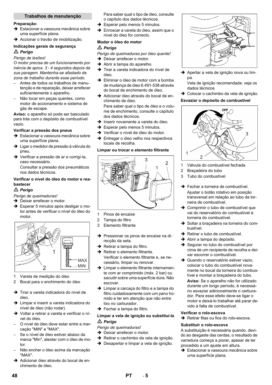 Karcher KM 80 W P User Manual | Page 48 / 196