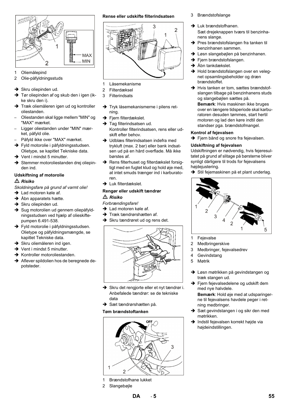 Karcher KM 80 W P User Manual | Page 55 / 196