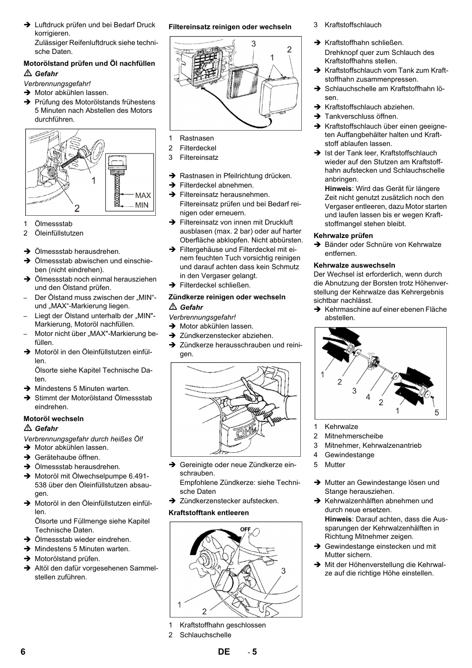 Karcher KM 80 W P User Manual | Page 6 / 196