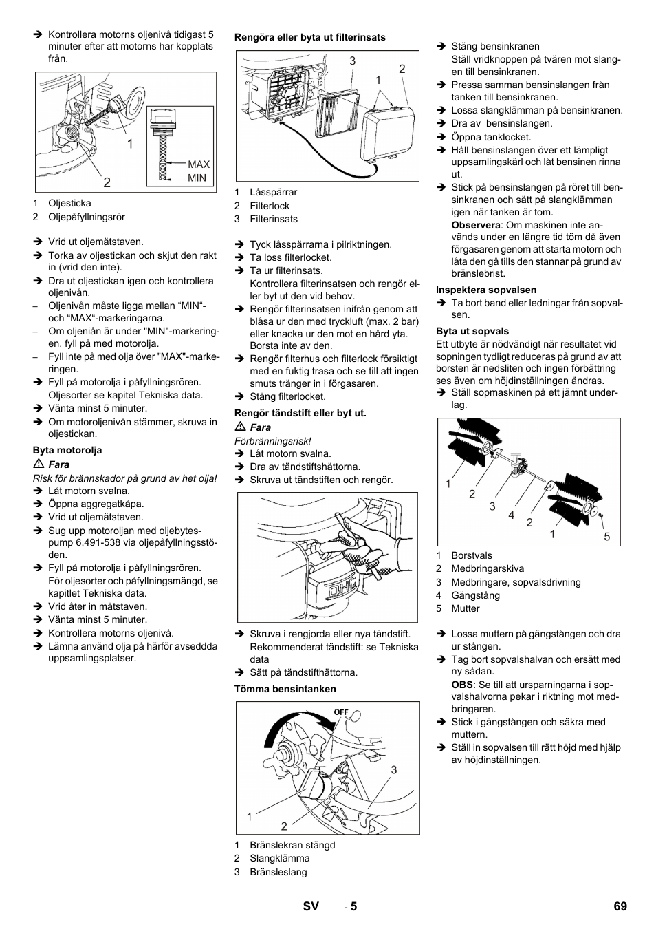 Karcher KM 80 W P User Manual | Page 69 / 196