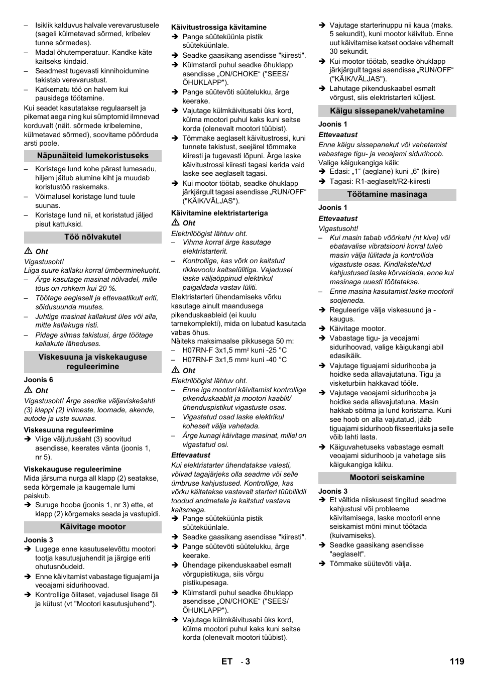 Karcher STH 8-66 User Manual | Page 119 / 128