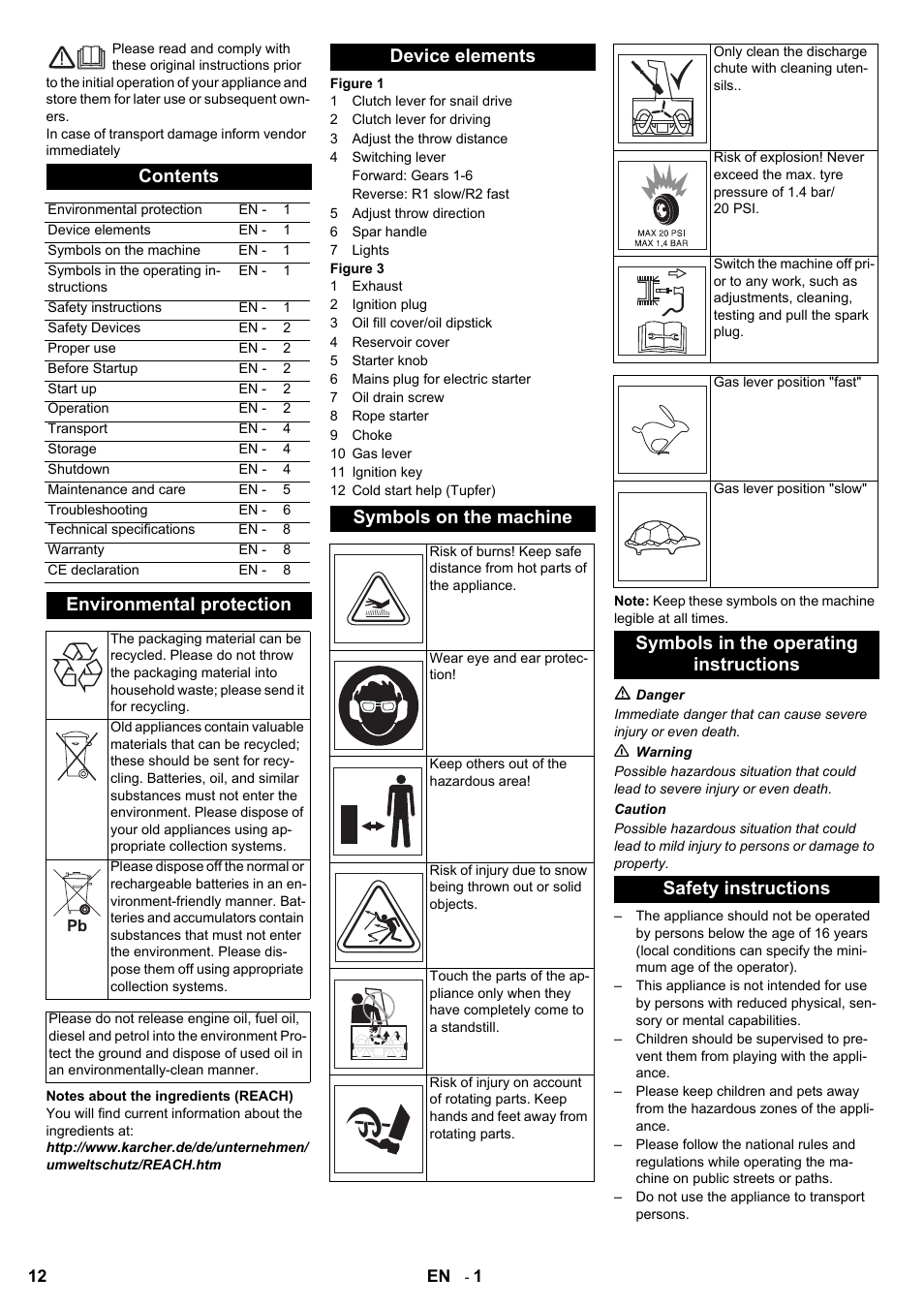 Karcher STH 8-66 User Manual | Page 12 / 128