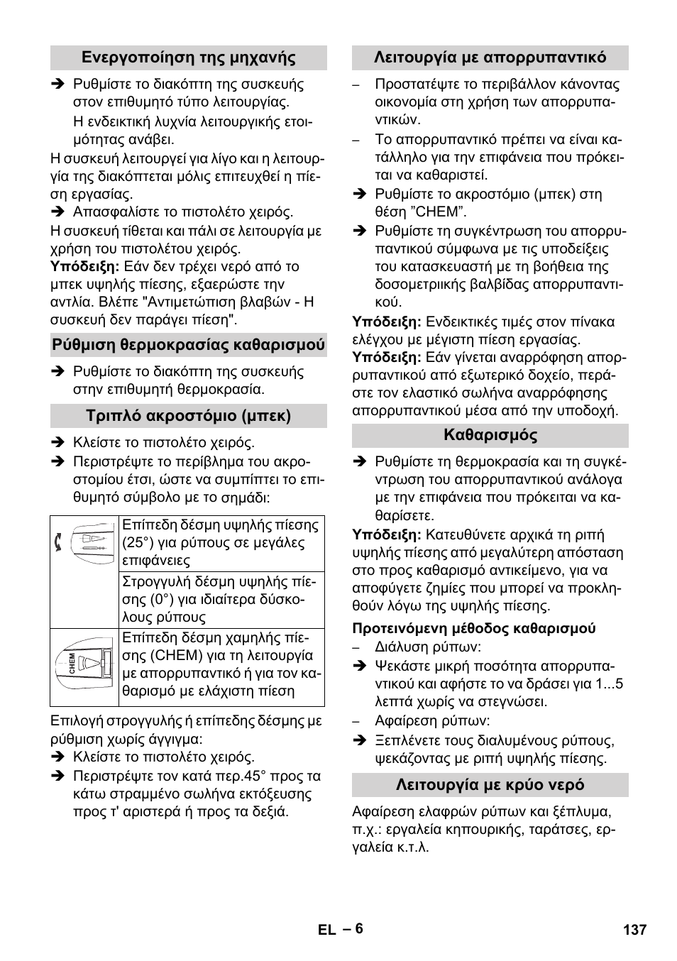 Karcher HDS 5-12 C User Manual | Page 137 / 320