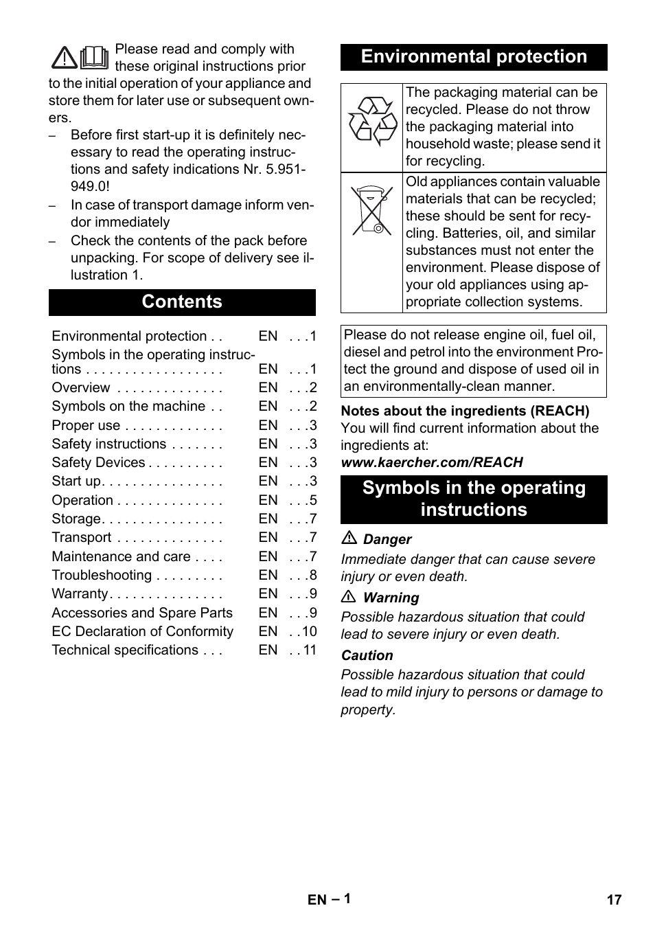 Karcher HDS 5-12 C User Manual | Page 17 / 320