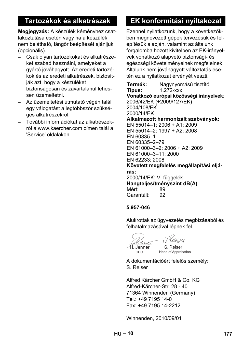 Karcher HDS 5-12 C User Manual | Page 177 / 320