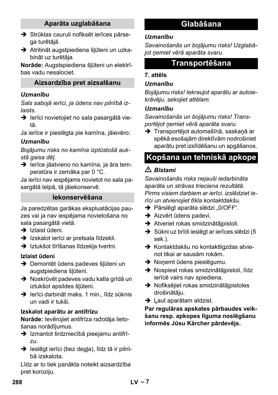 Karcher HDS 5-12 C User Manual | Page 288 / 320