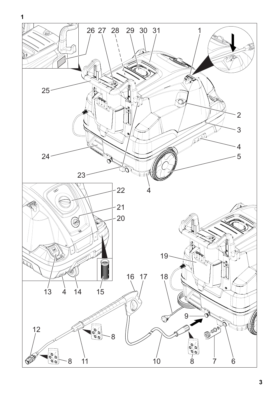 Karcher HDS 5-12 C User Manual | Page 3 / 320