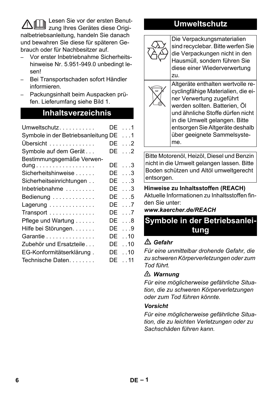 Karcher HDS 5-12 C User Manual | Page 6 / 320