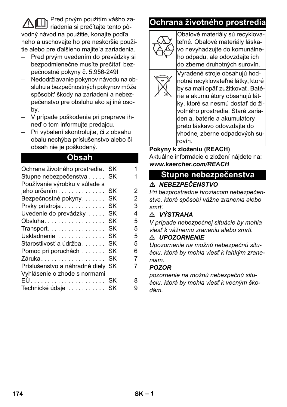 Karcher BV 5-1 Bp User Manual | Page 174 / 248