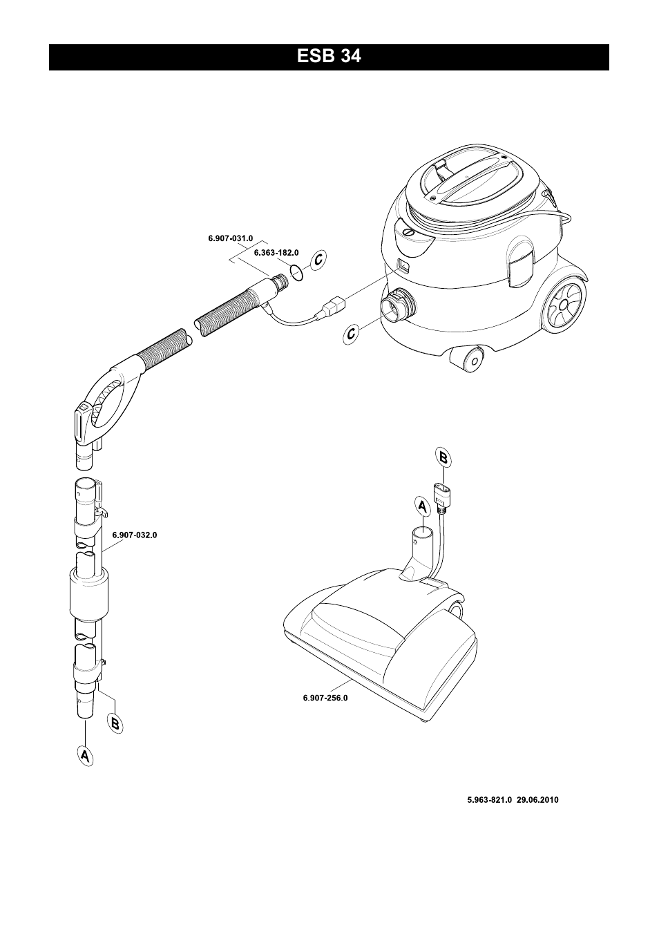 Esb 34 | Karcher T 15-1 + ESB 34 User Manual | Page 115 / 116