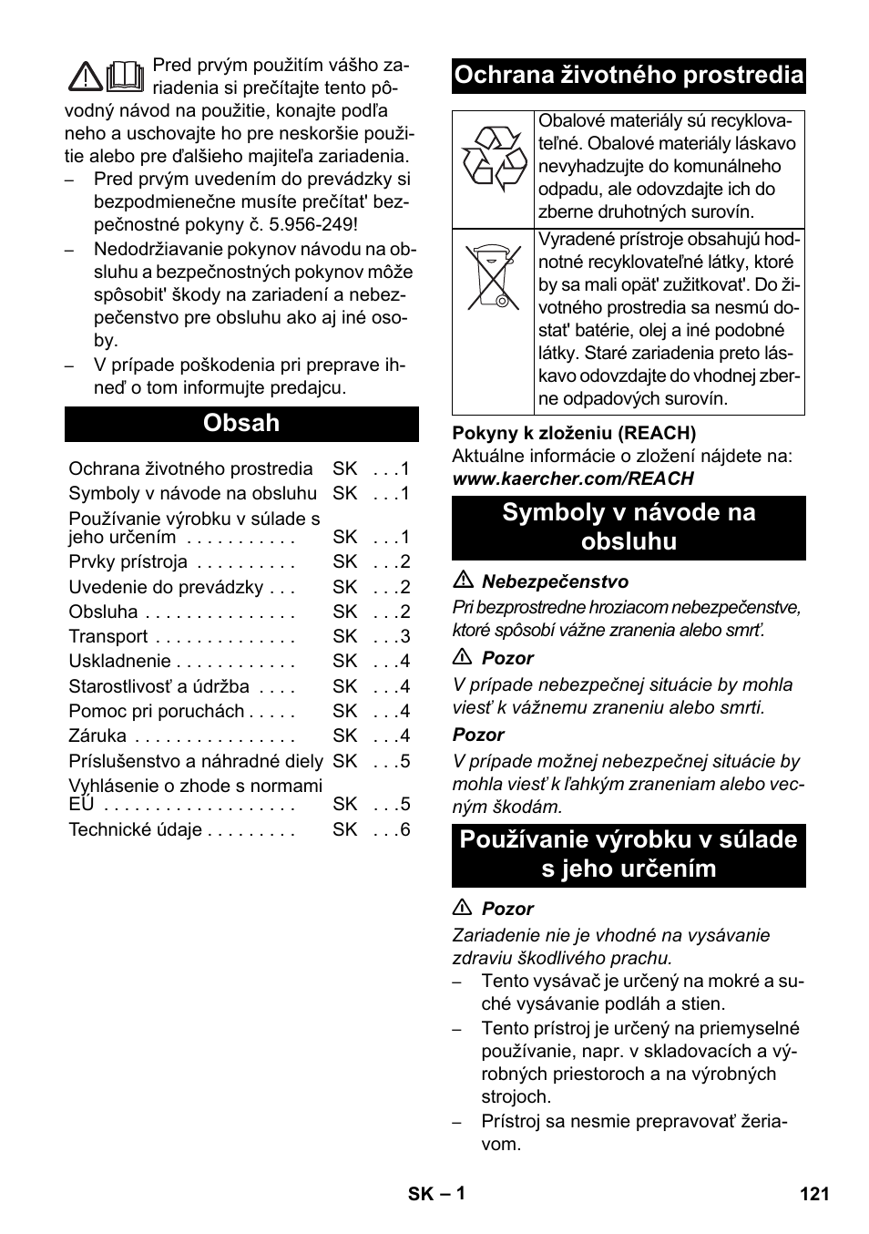 Karcher IVC 60-24-2 Ap User Manual | Page 121 / 172