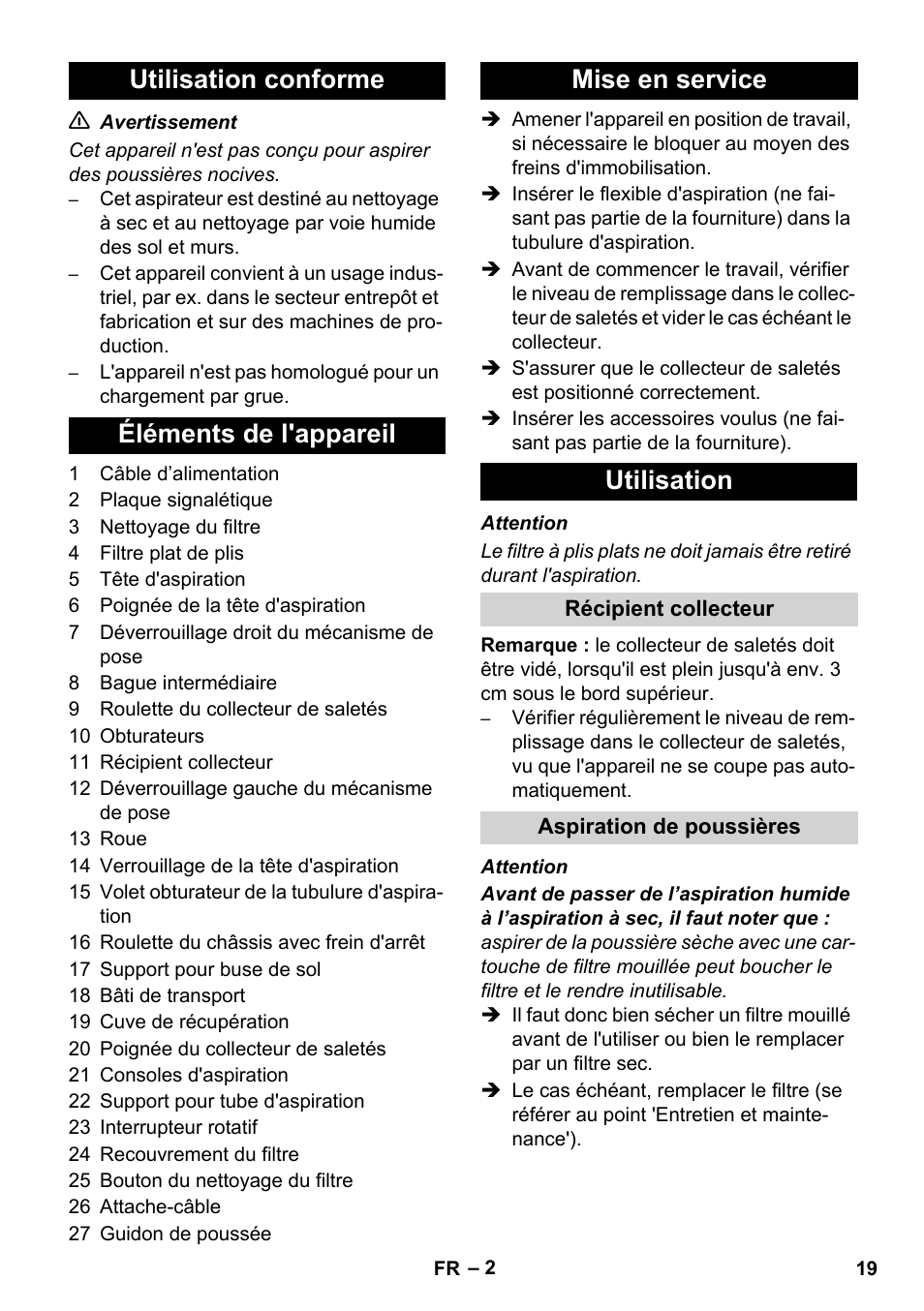 Karcher IVC 60-24-2 Ap User Manual | Page 19 / 172