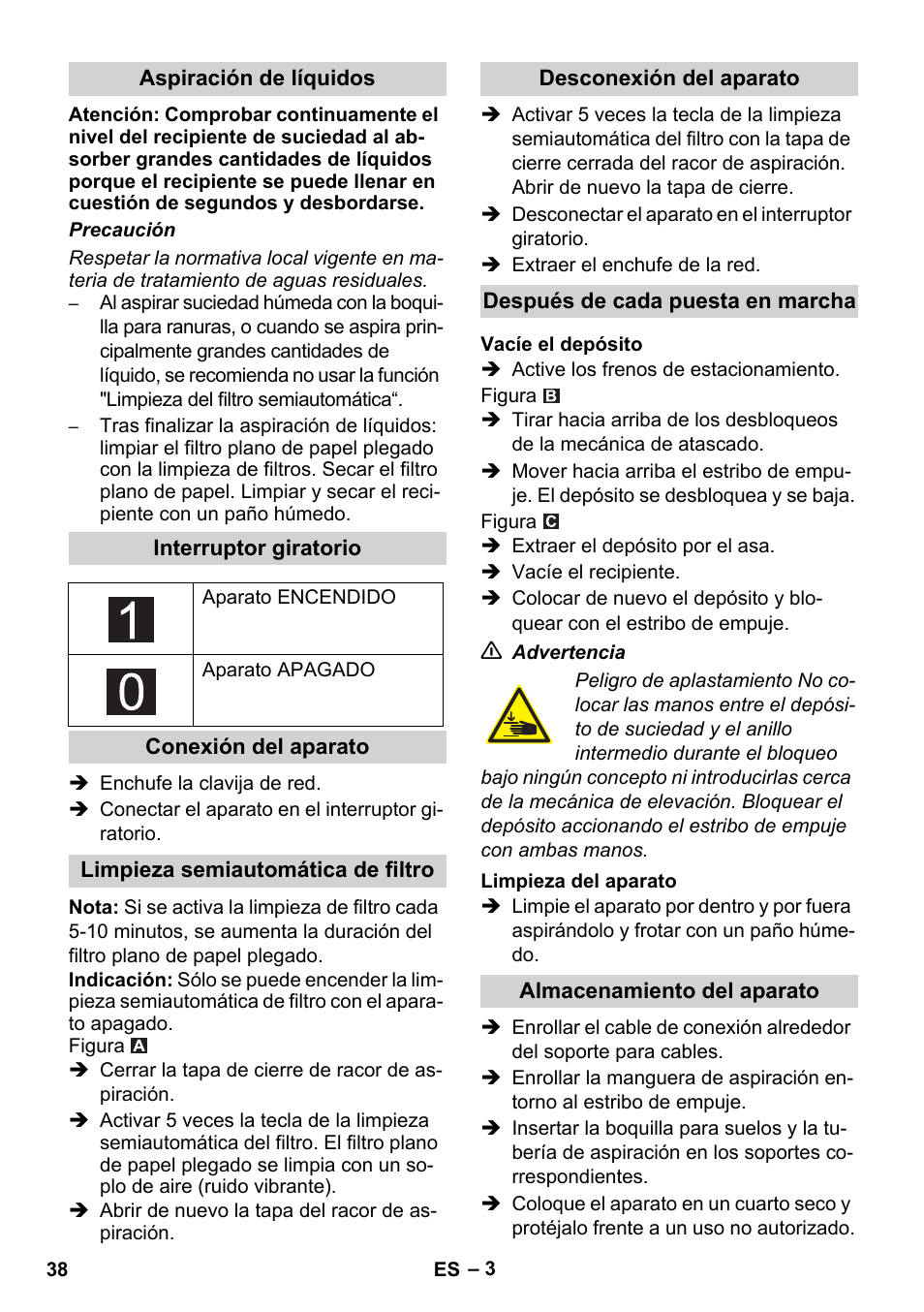 Karcher IVC 60-24-2 Ap User Manual | Page 38 / 172