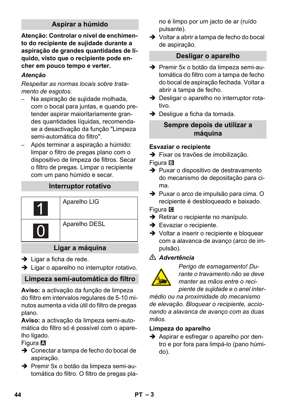 Karcher IVC 60-24-2 Ap User Manual | Page 44 / 172