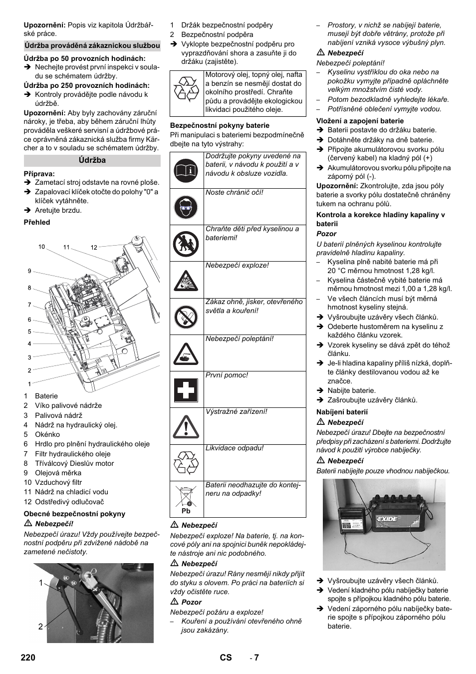 Karcher KM 150-500 D 4-r�drig User Manual | Page 220 / 420