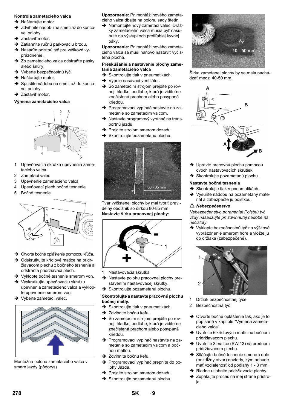 Karcher KM 150-500 D 4-r�drig User Manual | Page 278 / 420