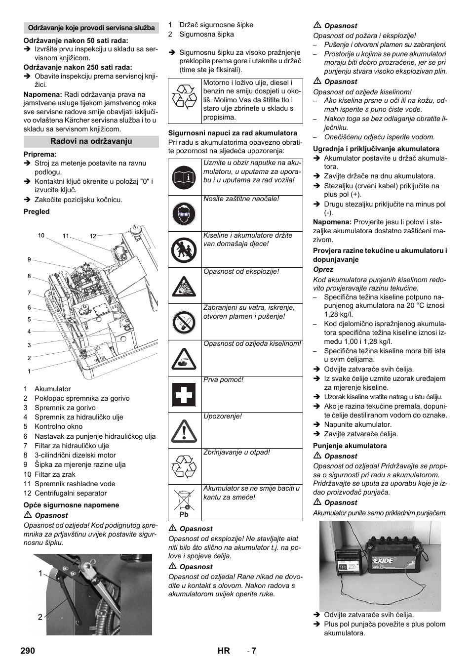 Karcher KM 150-500 D 4-r�drig User Manual | Page 290 / 420