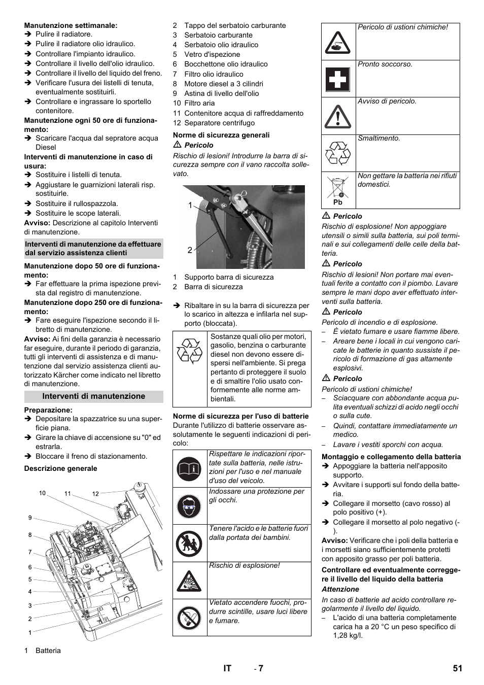 Karcher KM 150-500 D 4-r�drig User Manual | Page 51 / 420