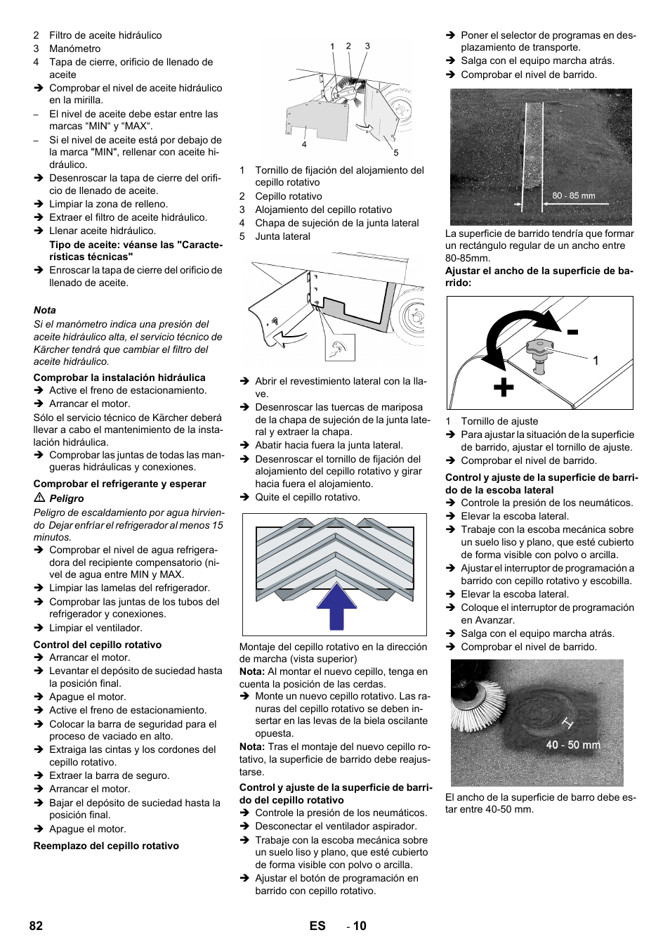 Karcher KM 150-500 D 4-r�drig User Manual | Page 82 / 420