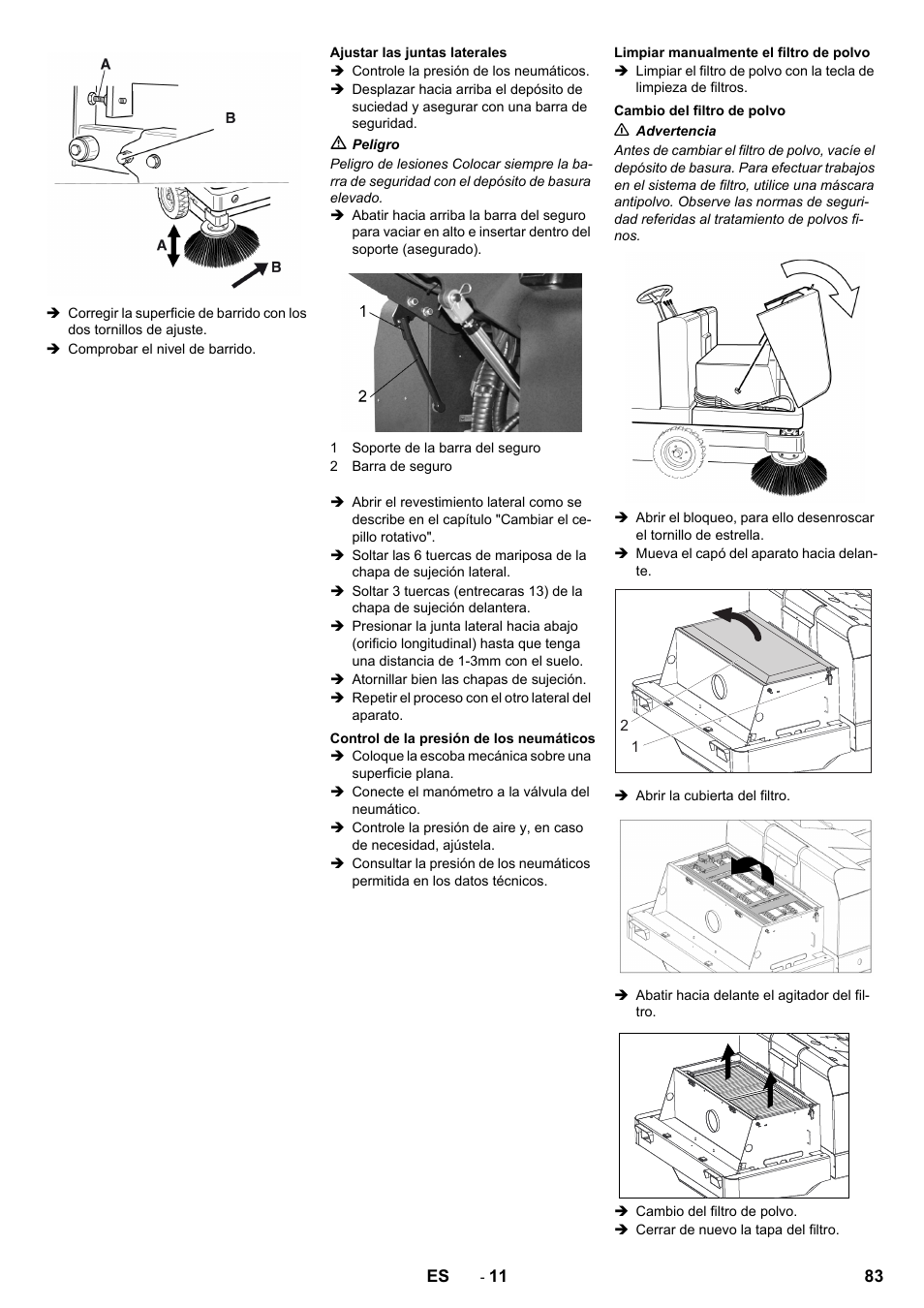 Karcher KM 150-500 D 4-r�drig User Manual | Page 83 / 420