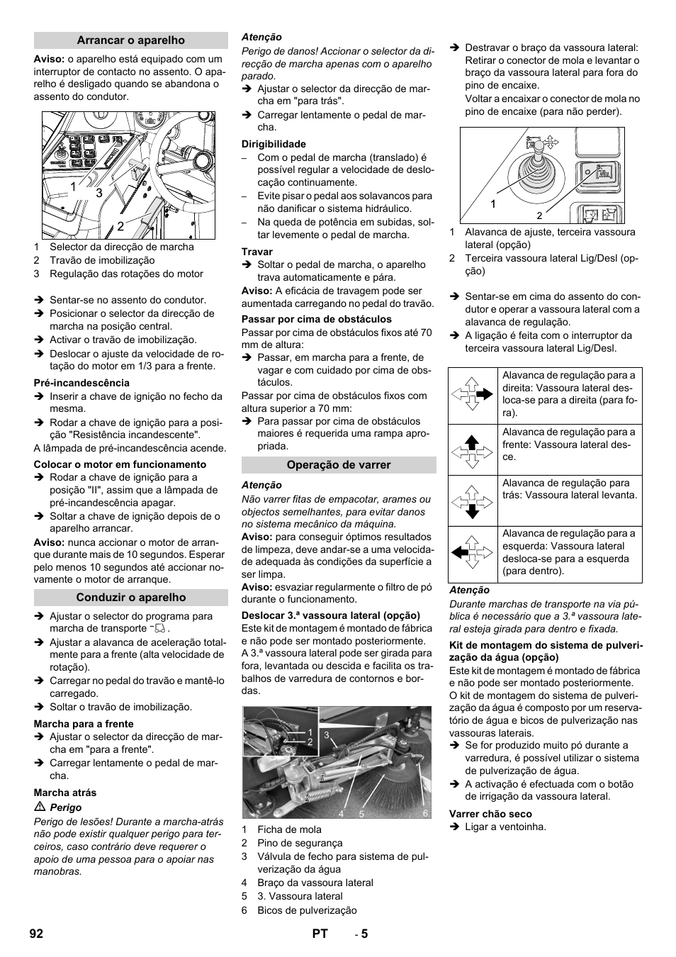 Karcher KM 150-500 D 4-r�drig User Manual | Page 92 / 420