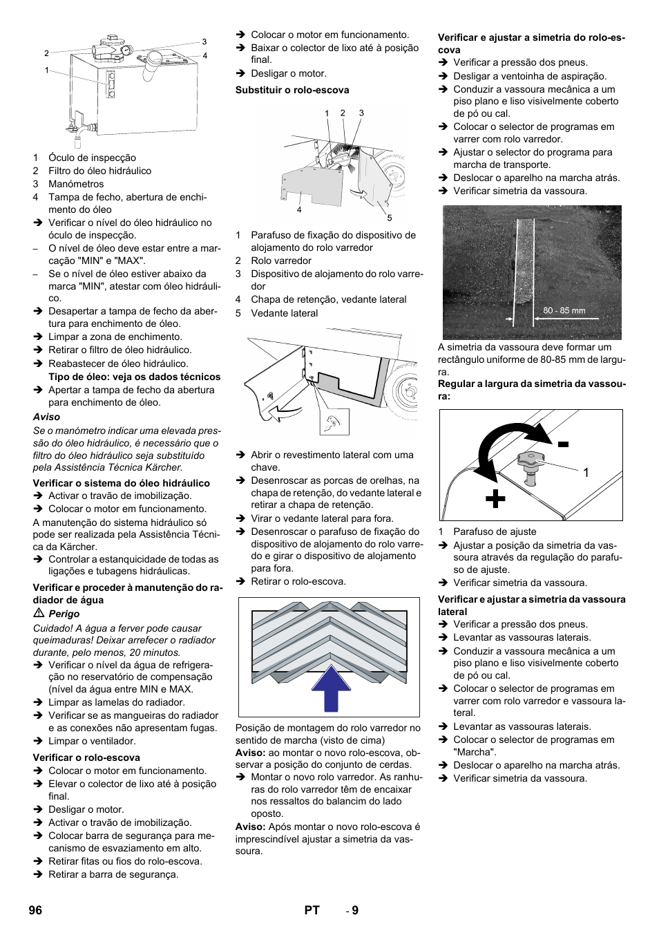 Karcher KM 150-500 D 4-r�drig User Manual | Page 96 / 420