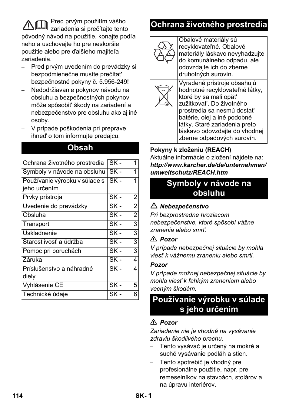 Karcher NT 14-1 Classic User Manual | Page 114 / 164