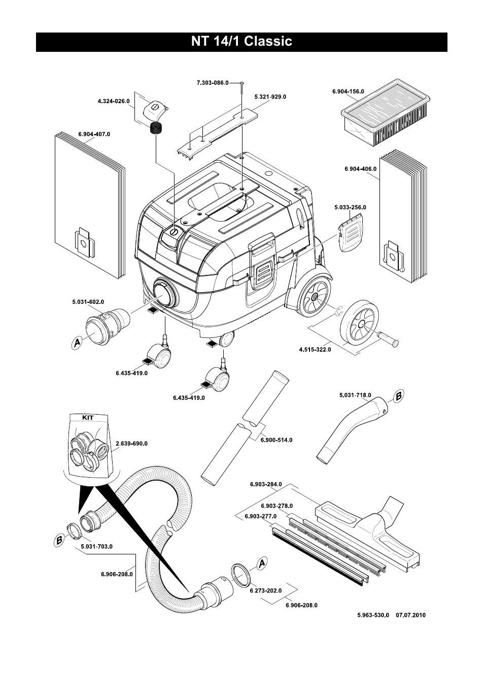 Nt 14/1 classic | Karcher NT 14-1 Classic User Manual | Page 161 / 164