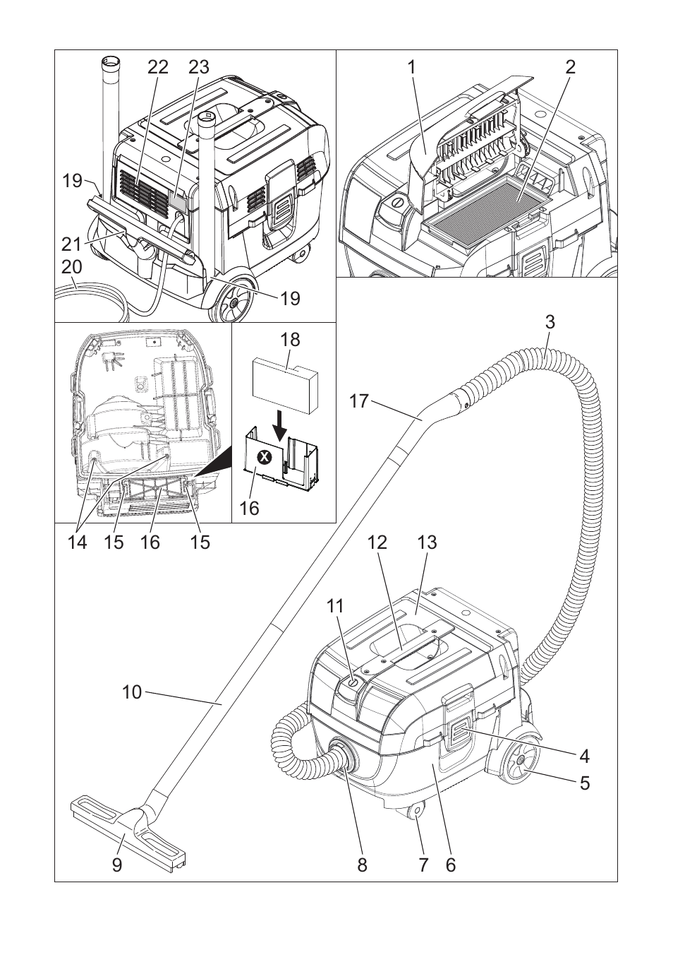 Karcher NT 14-1 Classic User Manual | Page 3 / 164
