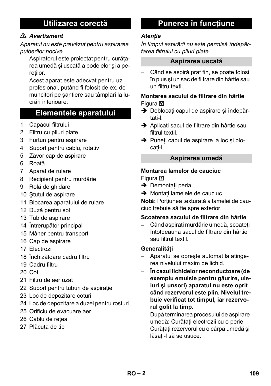 Karcher NT 14-1 Ap User Manual | Page 109 / 168