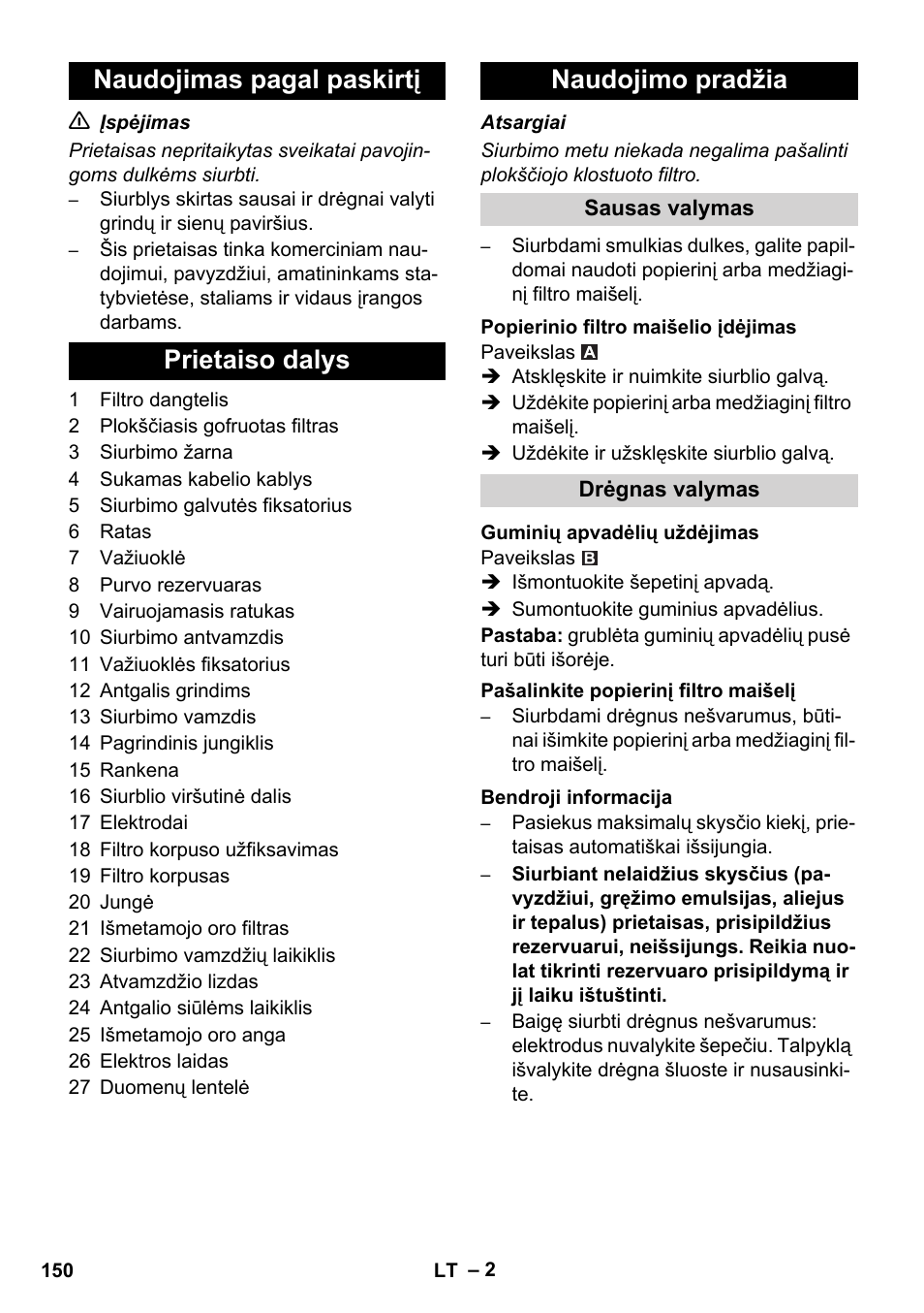 Karcher NT 14-1 Ap User Manual | Page 150 / 168