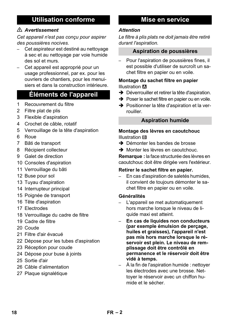 Karcher NT 14-1 Ap User Manual | Page 18 / 168