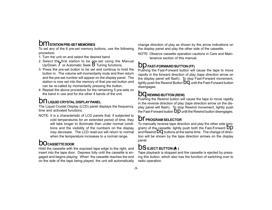 Audiovox P-25 User Manual | Page 4 / 8