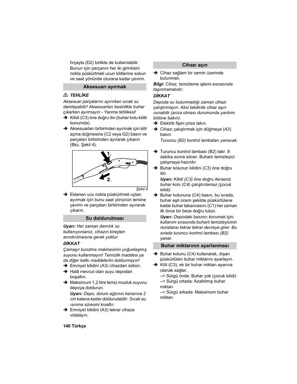 Karcher HDC advanced User Manual | Page 140 / 302