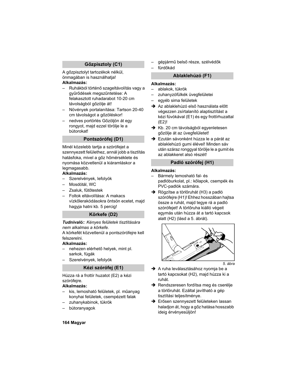 Karcher HDC advanced User Manual | Page 164 / 302