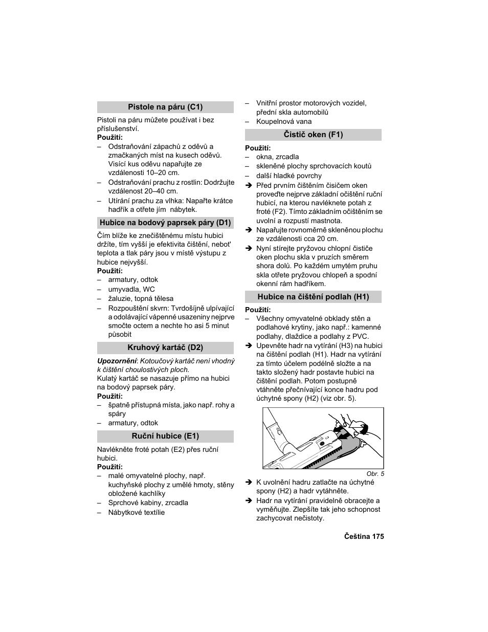 Karcher HDC advanced User Manual | Page 175 / 302