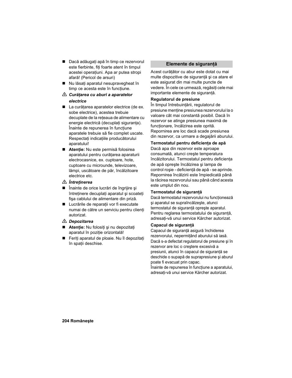 Karcher HDC advanced User Manual | Page 204 / 302