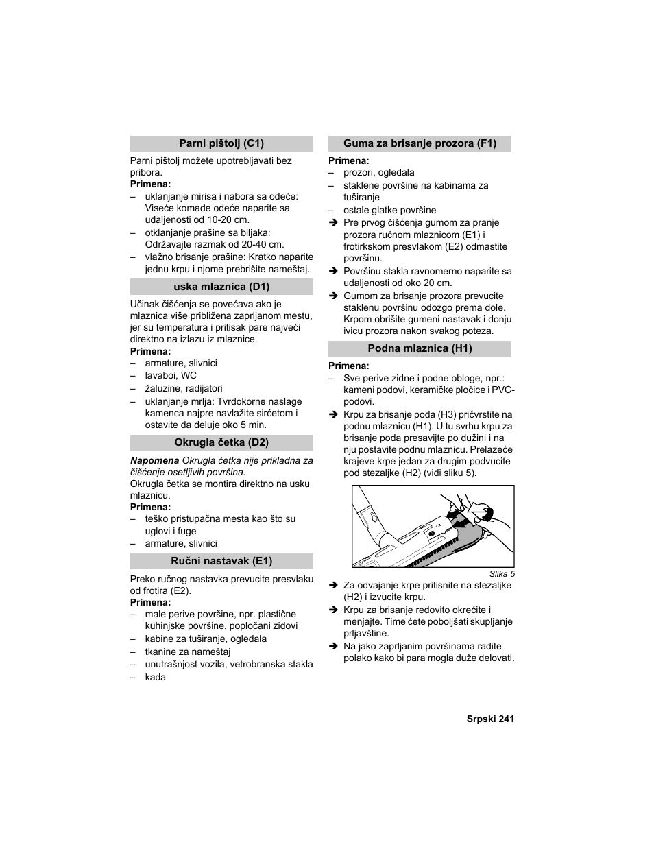 Karcher HDC advanced User Manual | Page 241 / 302