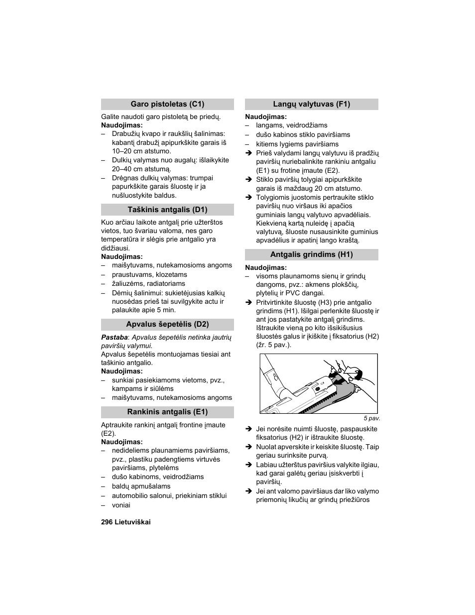 Karcher HDC advanced User Manual | Page 296 / 302