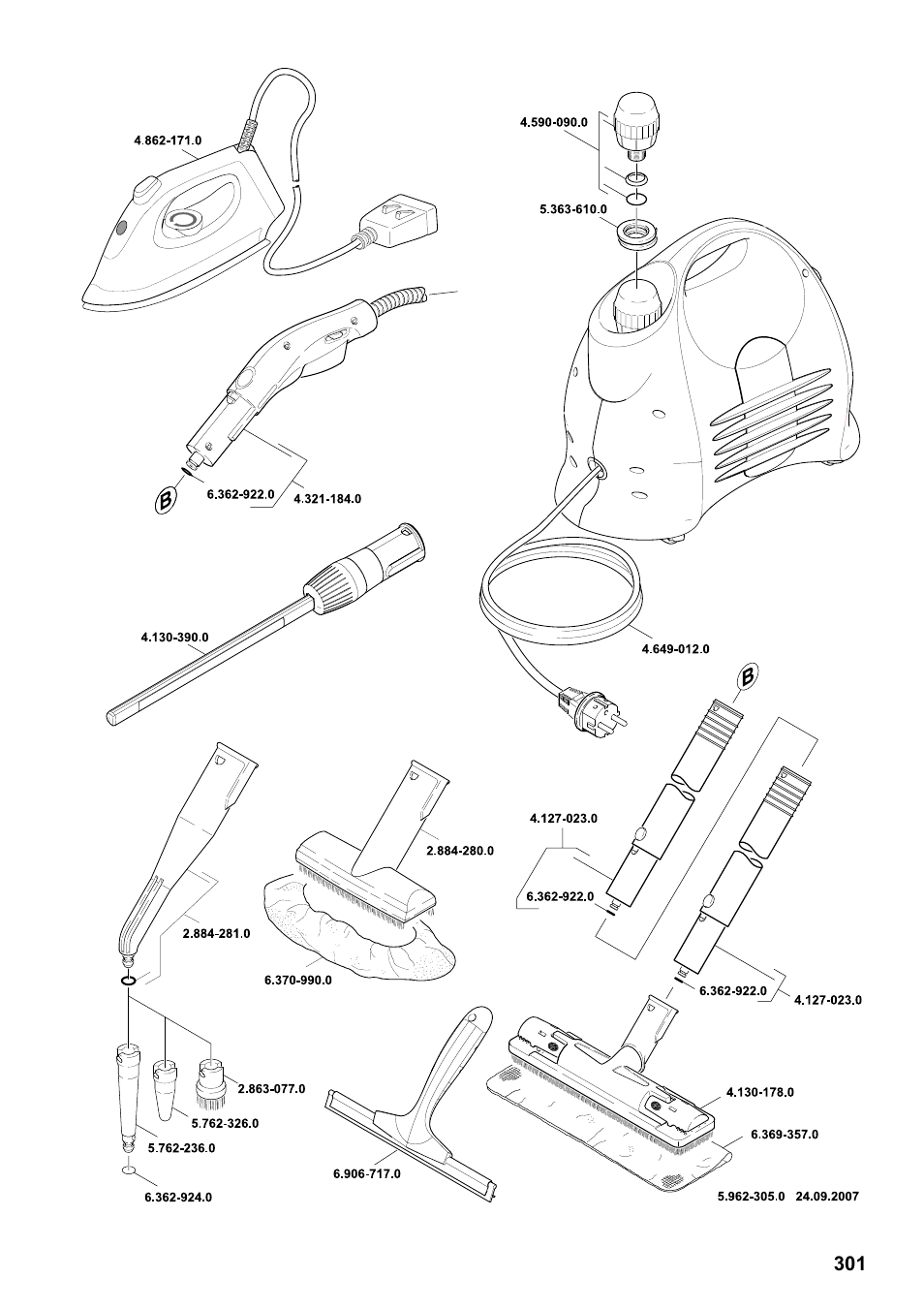 Karcher HDC advanced User Manual | Page 301 / 302