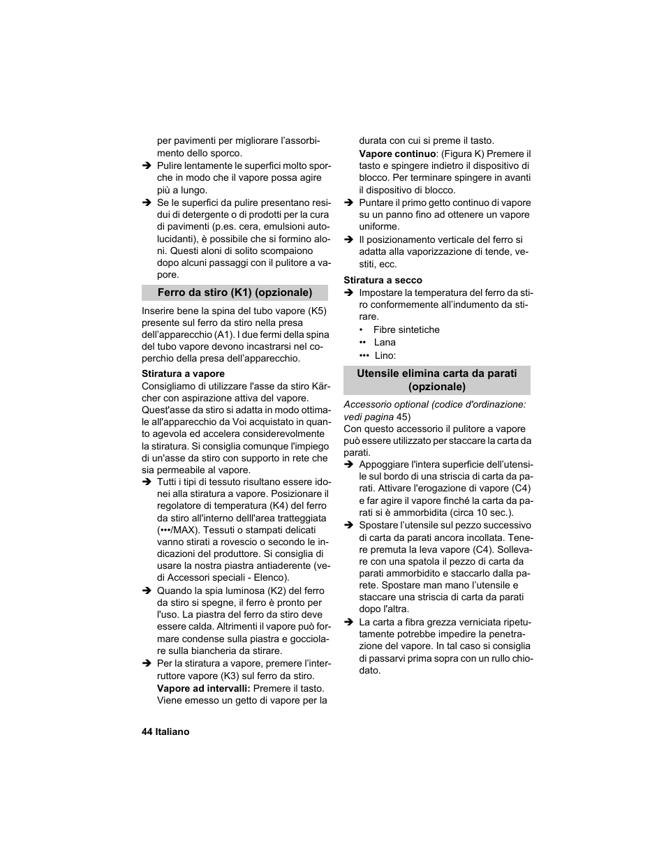 Karcher HDC advanced User Manual | Page 44 / 302